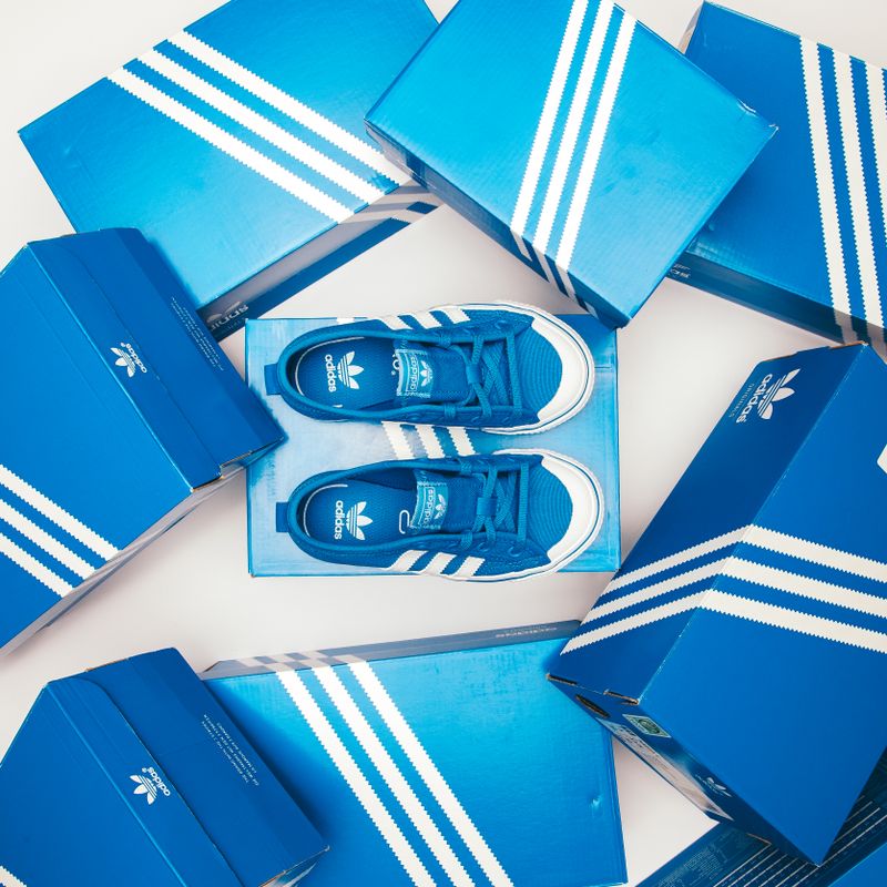 Giày Adidas Xanh Navy Hộp Fullbox Chính Hãng